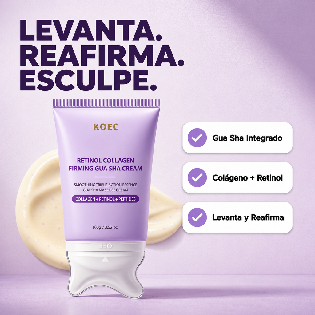 Crema Gua Sha de colágeno + retinol