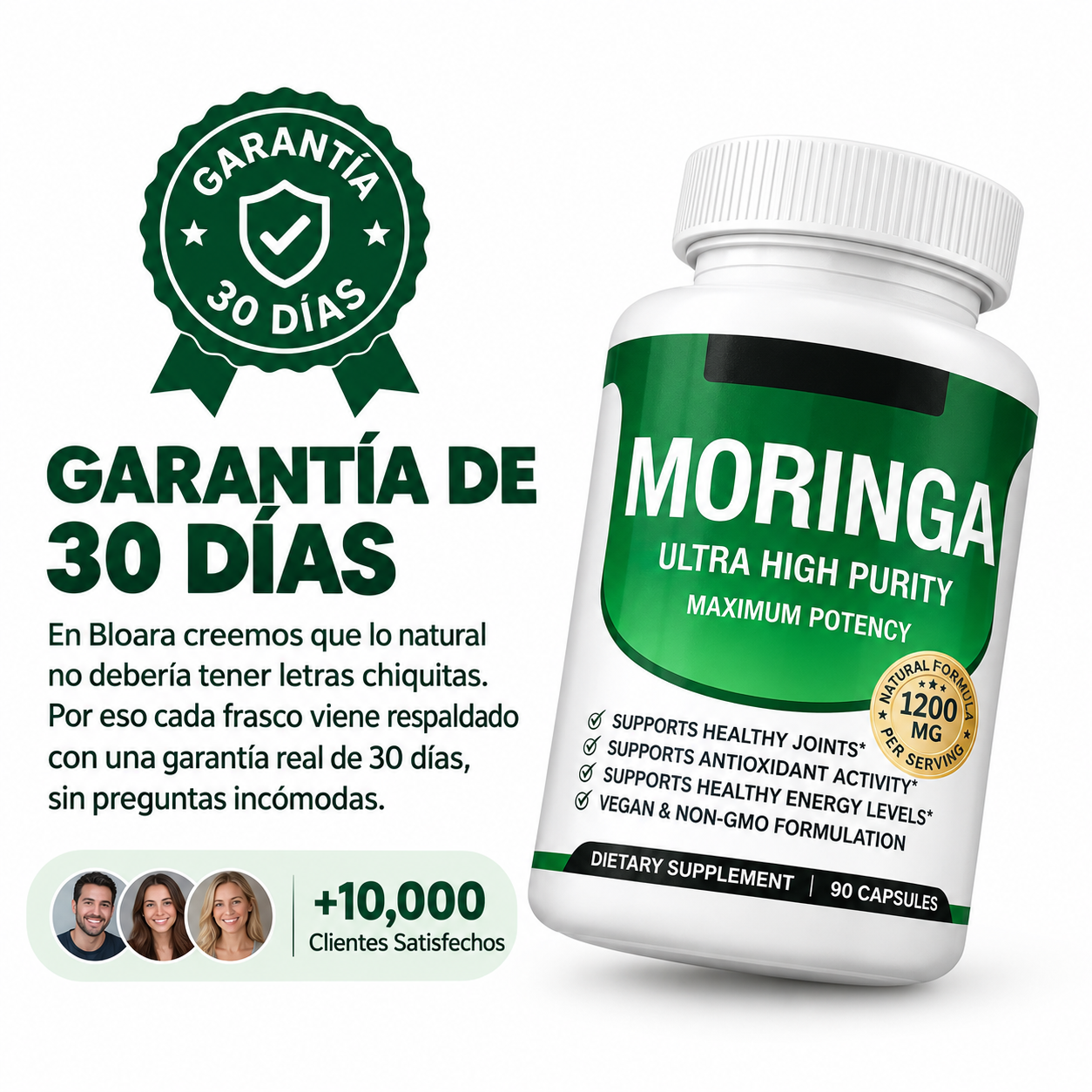 Moringa Capsulas Naturales