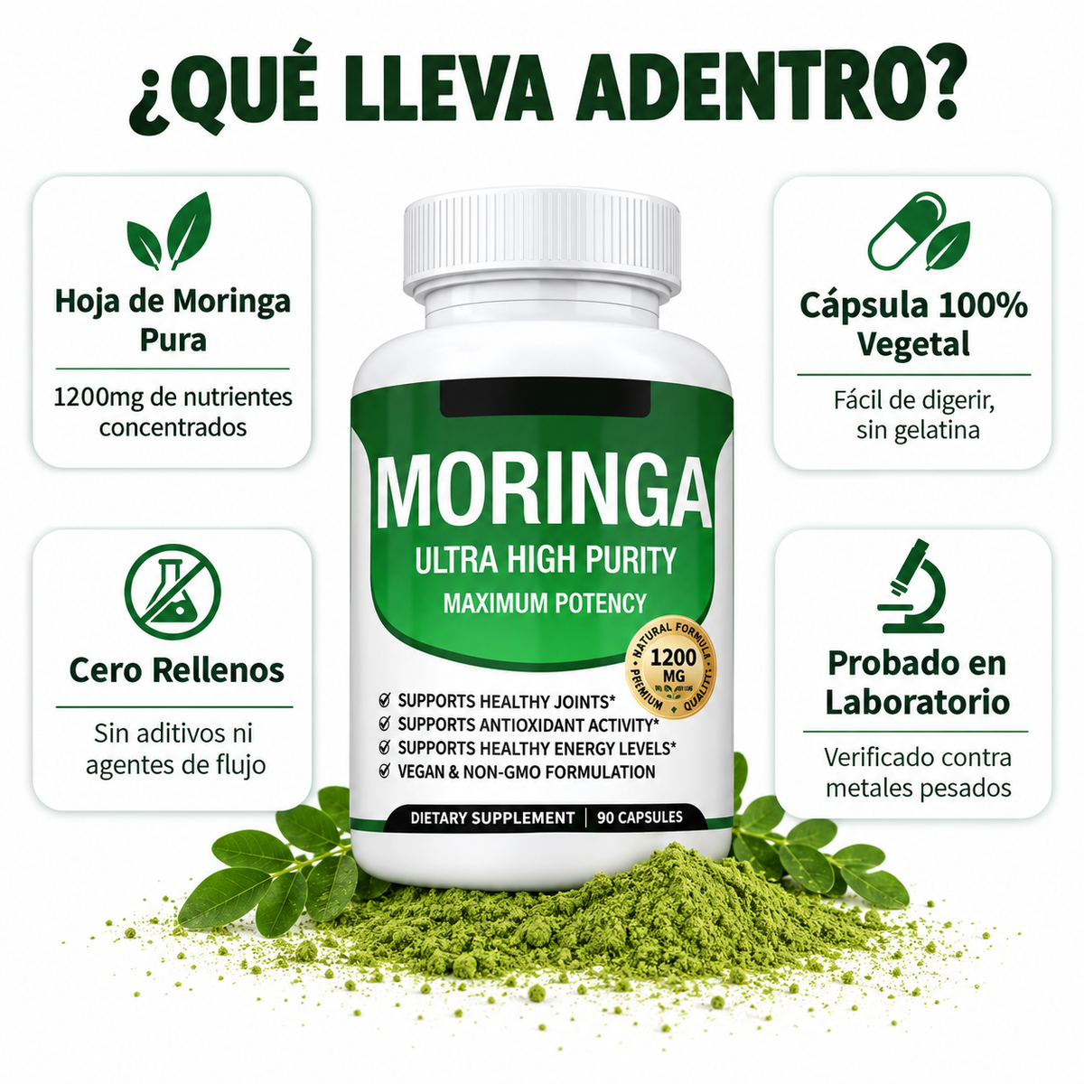 Moringa Capsulas Naturales