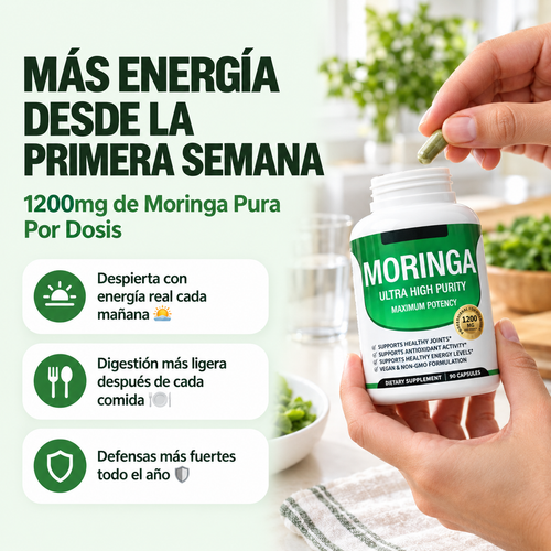 Moringa Capsulas Naturales