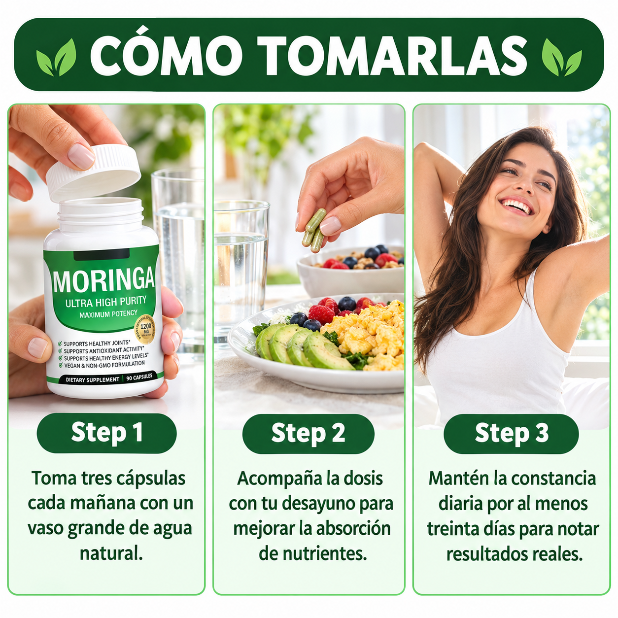 Moringa Capsulas Naturales