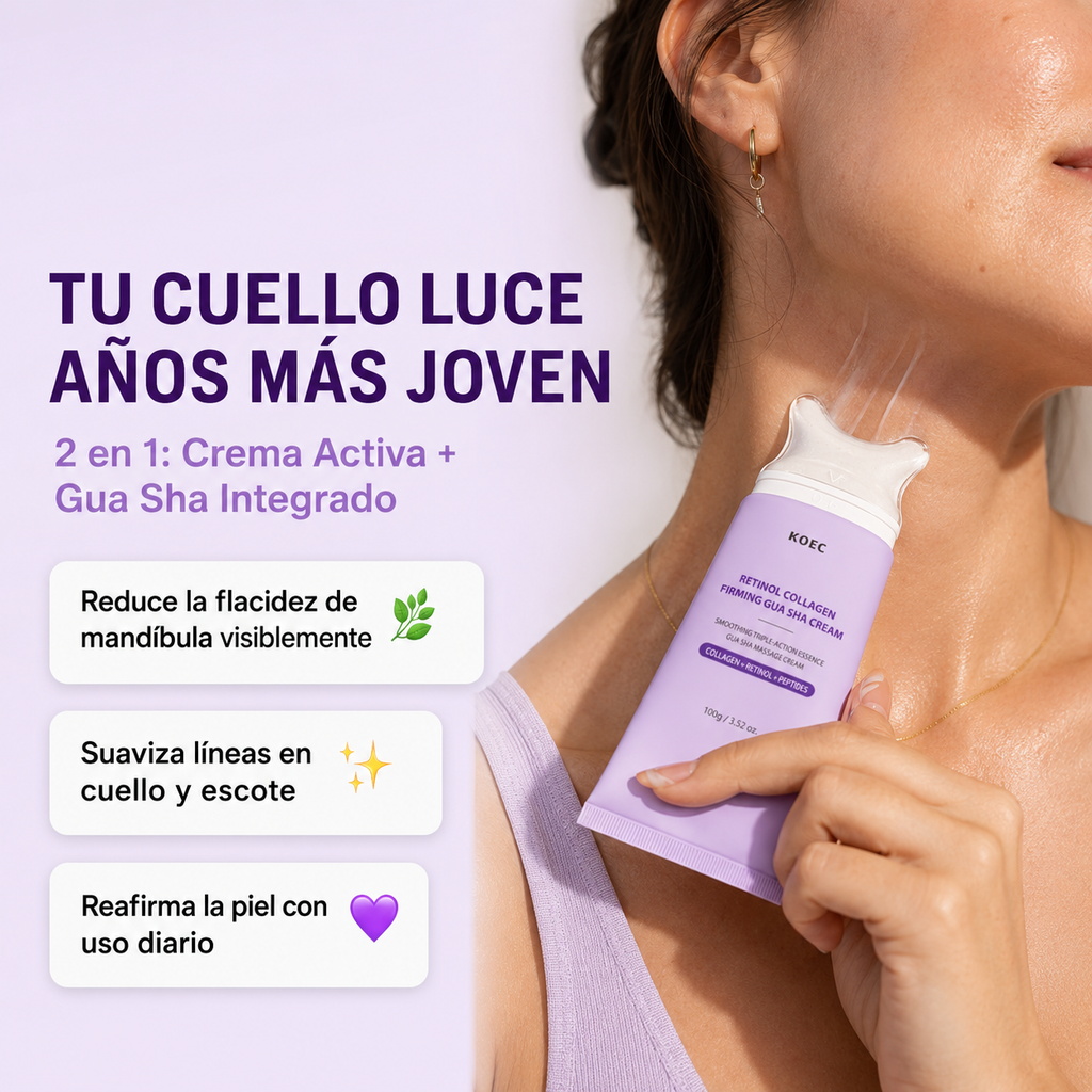 Crema Gua Sha de colágeno + retinol